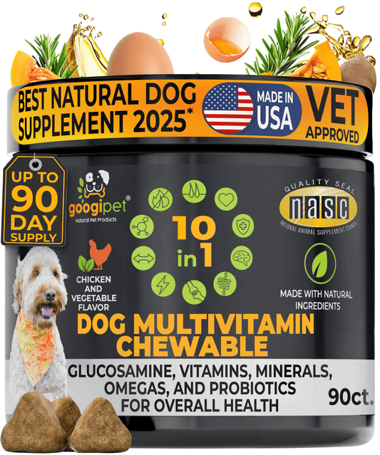10 in 1 Multivitamin Chews for Dogs (Chicken Flavor) - Aurora