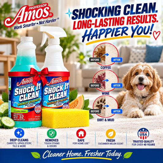 Professor Amos Shock It Clean Concentrate 32oz. - Aurora